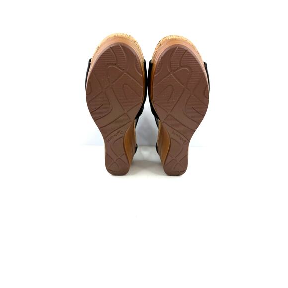 Baretraps Women's Miriam Wedge Sandals Shoes Black Size 8.5M NWT and BOX - Picture 6 of 6